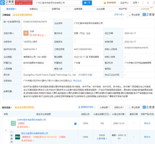 新東方布局數(shù)字科技領(lǐng)域，成立未來數(shù)字科技公司專注數(shù)字內(nèi)容制作服務(wù)